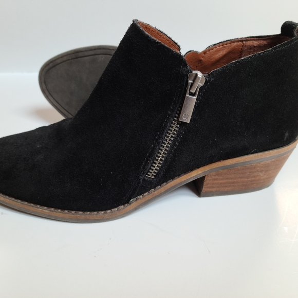 Lucky Brand Finesse Ankle Booties with double zipper. - Picture 10 of 10